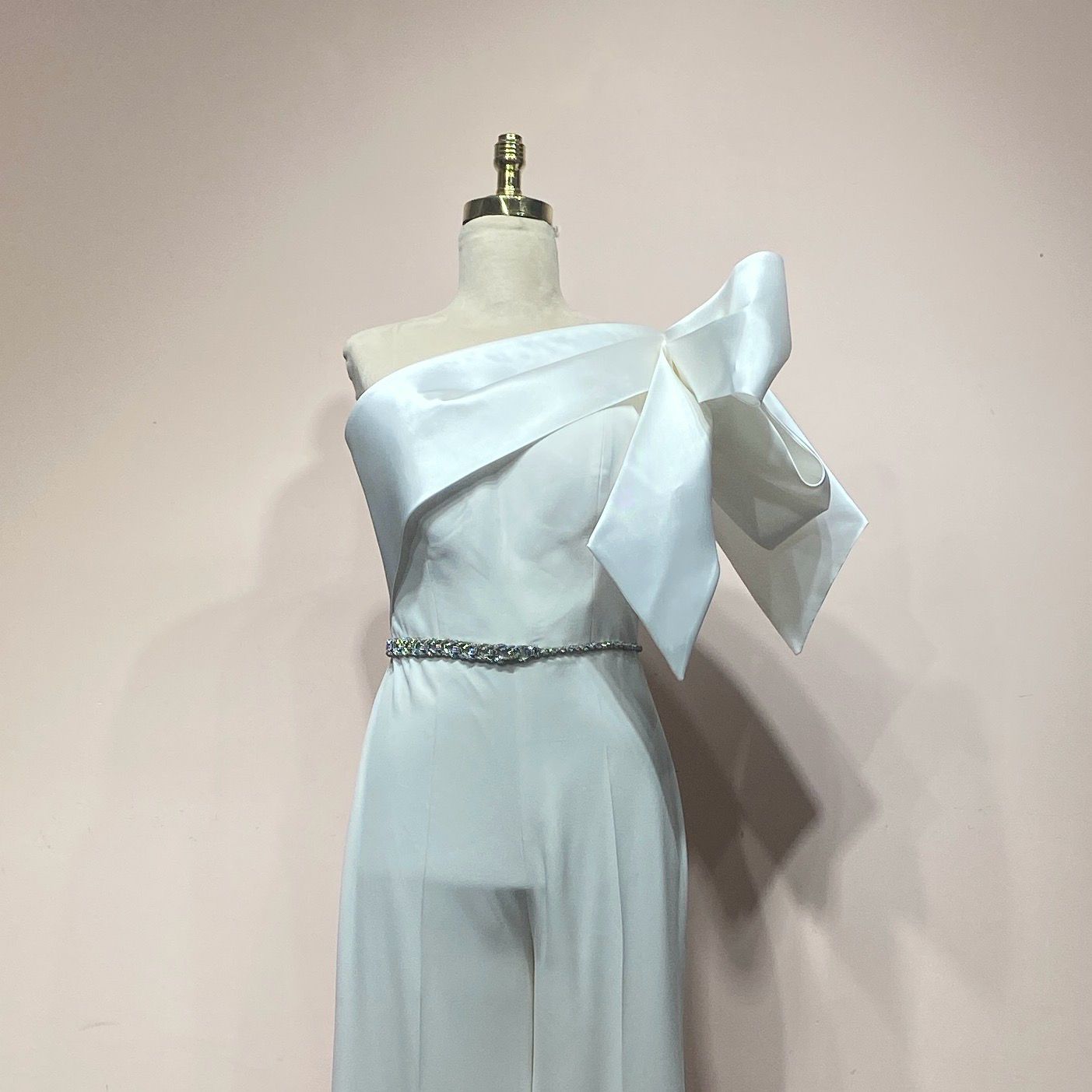 Jumpsuit blanco talla 42/10