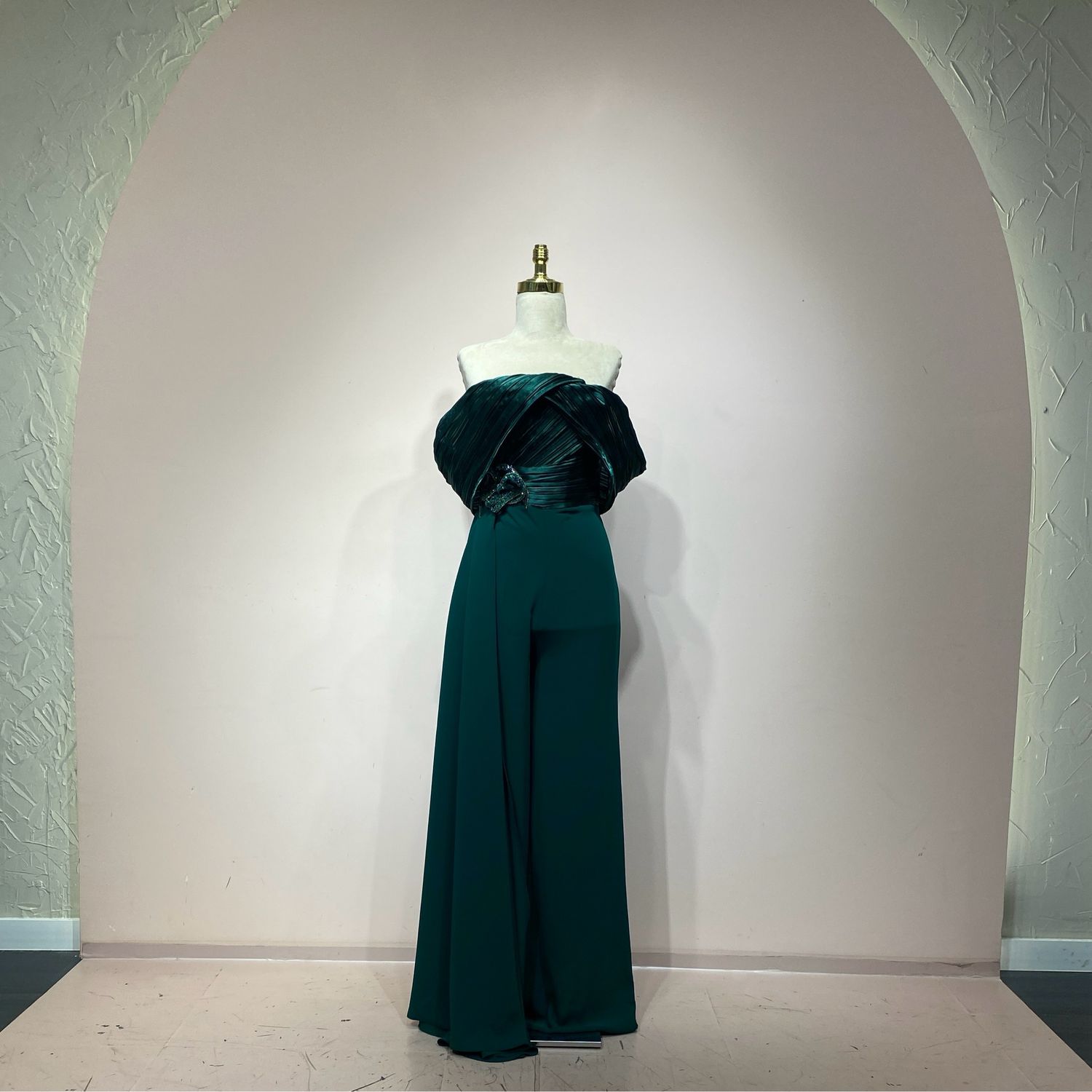 Jumpsuit verde talla 40/8