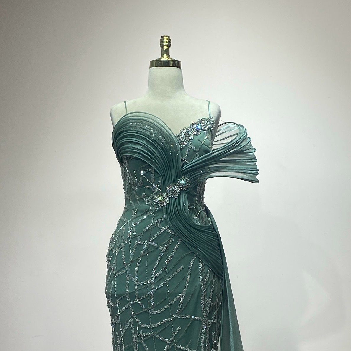 Vestido verde menta talla 40/8