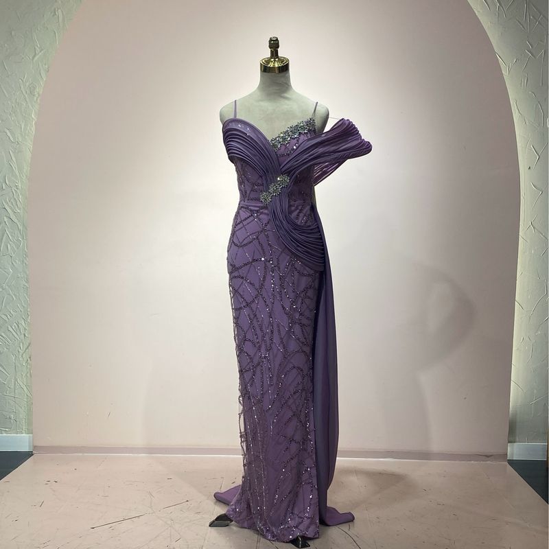 Vestido morado talla 42/10