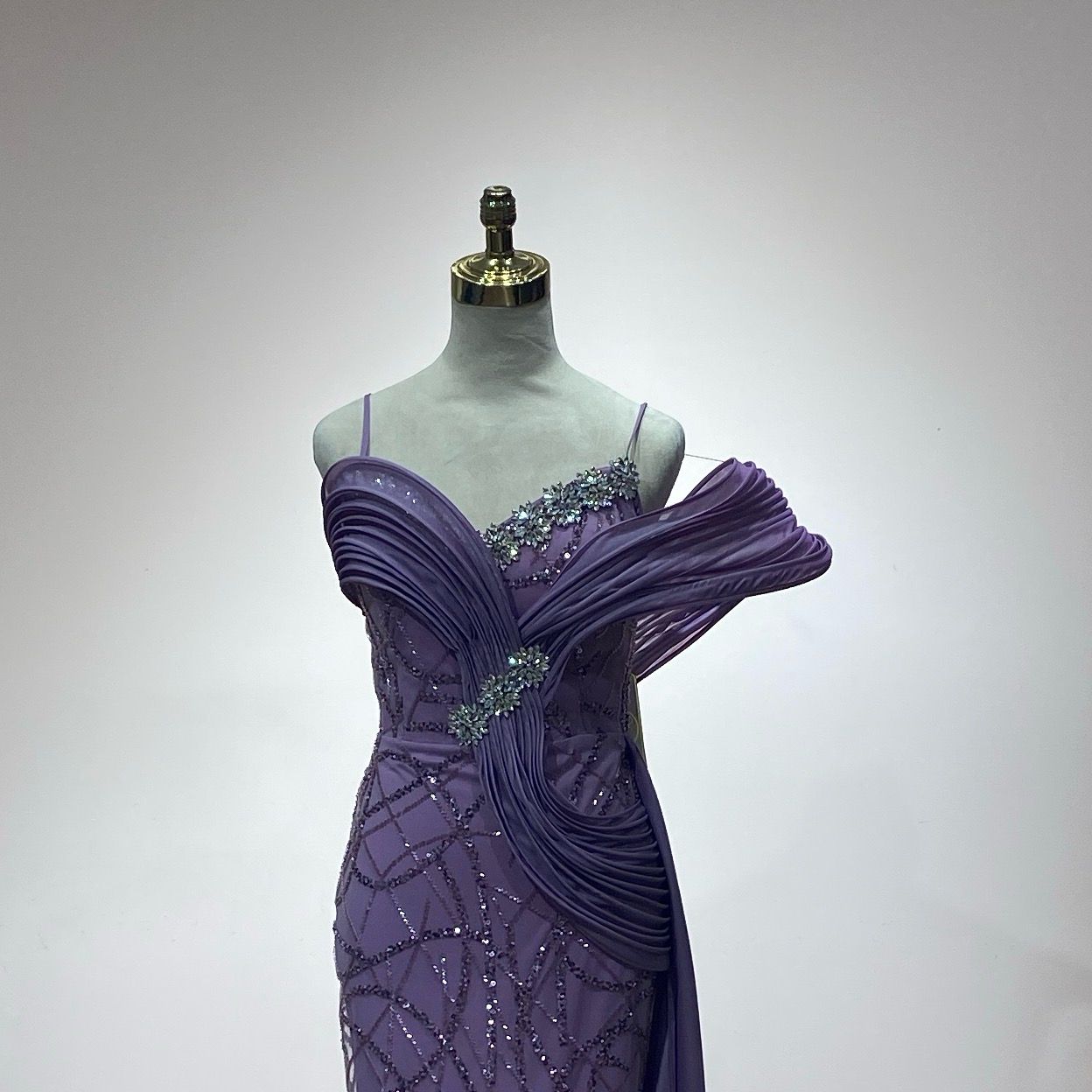 Vestido morado talla 42/10