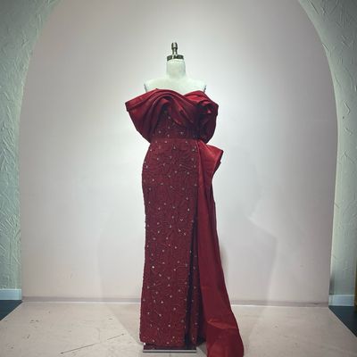 Vestido rojo sirena talla 38/6