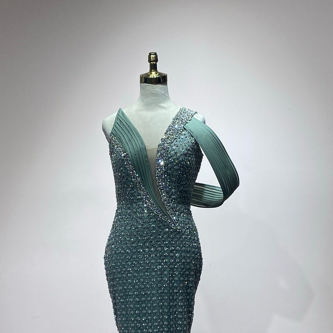 Vestido verde menta talla 40/8