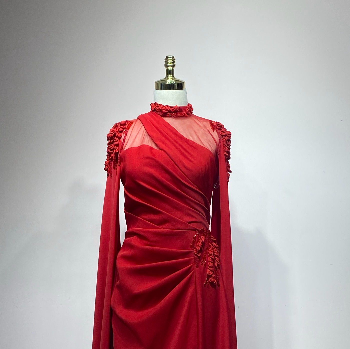 Vestido rojo sirena talla 44/12