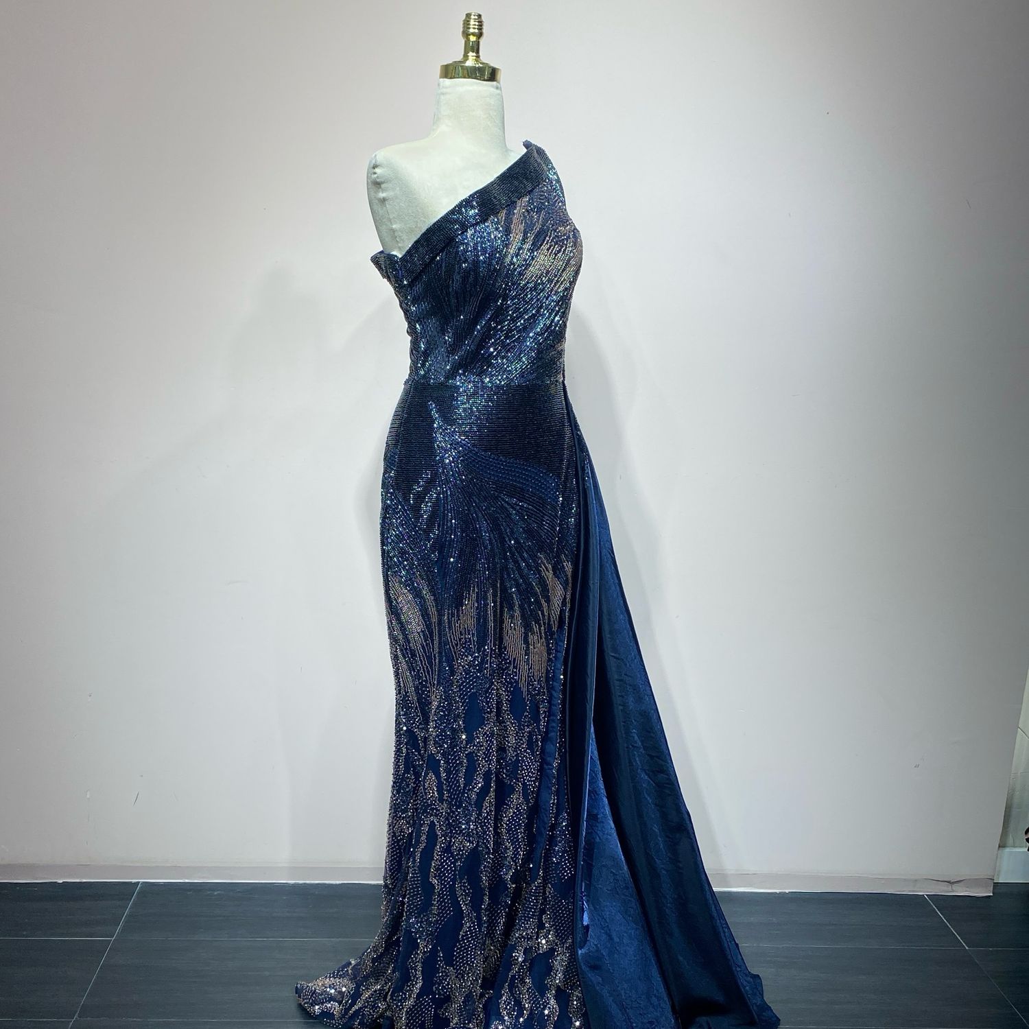 Vestido azul Navy talla 48/16