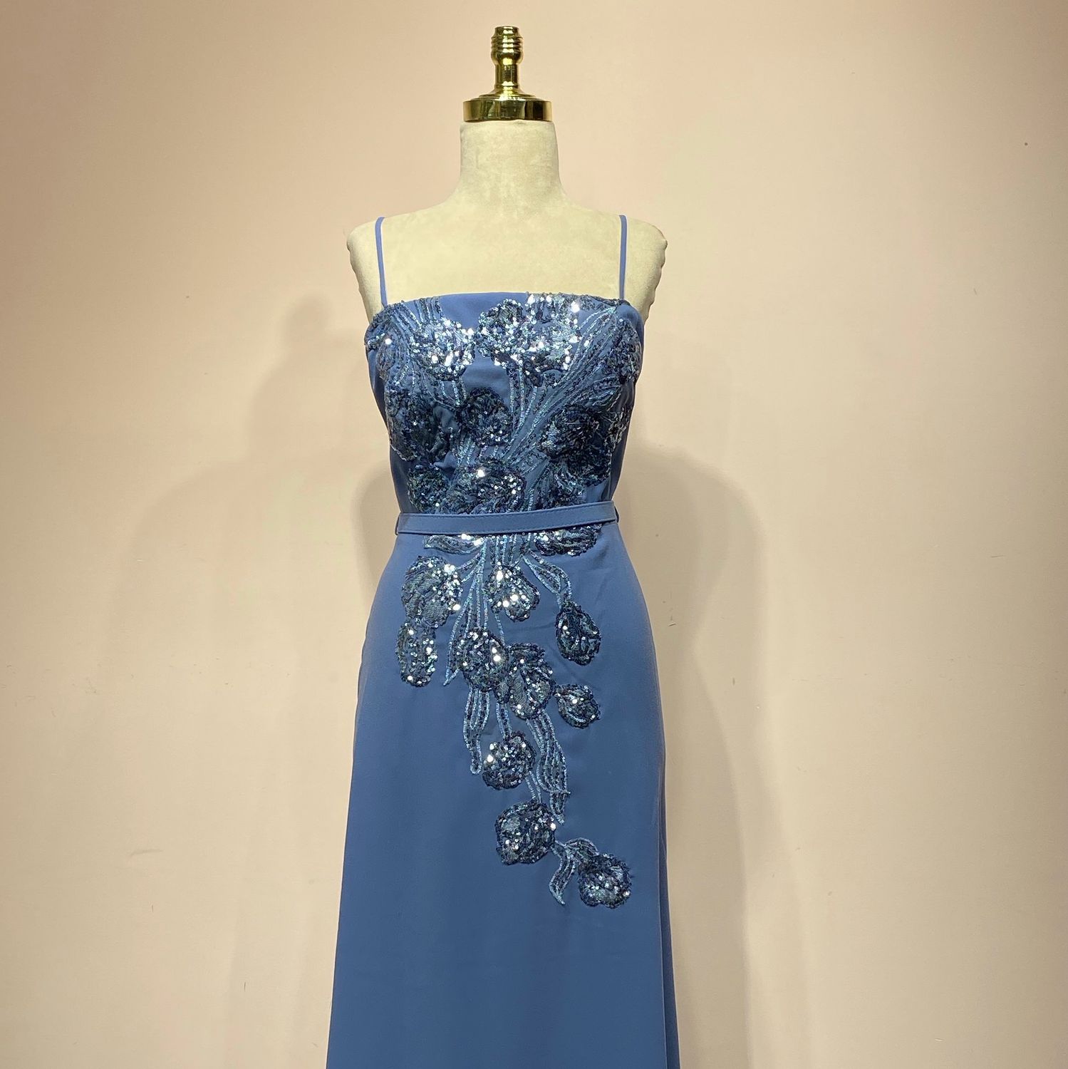Vestido corte a indigo talla 44/12