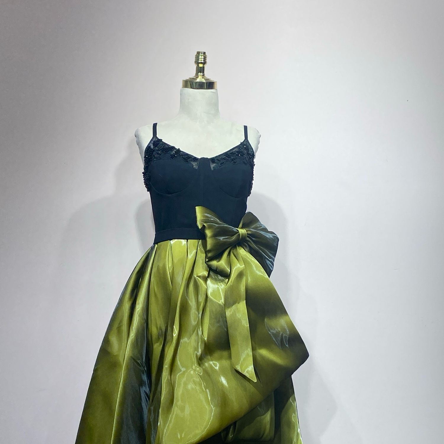 Vestido corte A negro talla 38/6