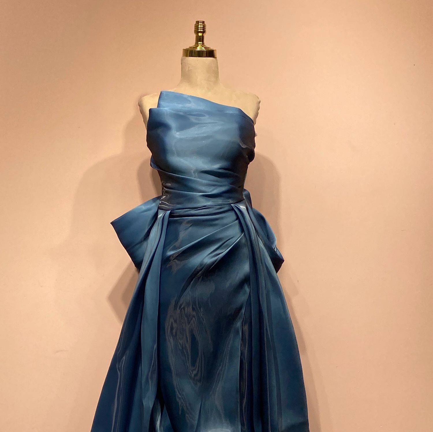 Vestido corte a sky blue talla 38/6