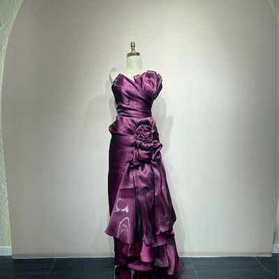 Vestido corte sirena talla 38/6