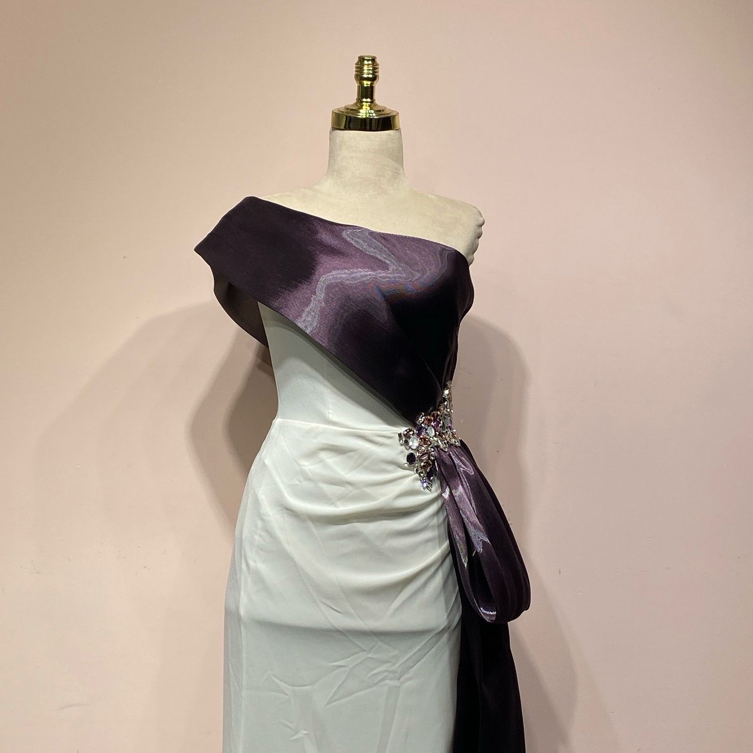 Vestido blanco sirena talla 38/6