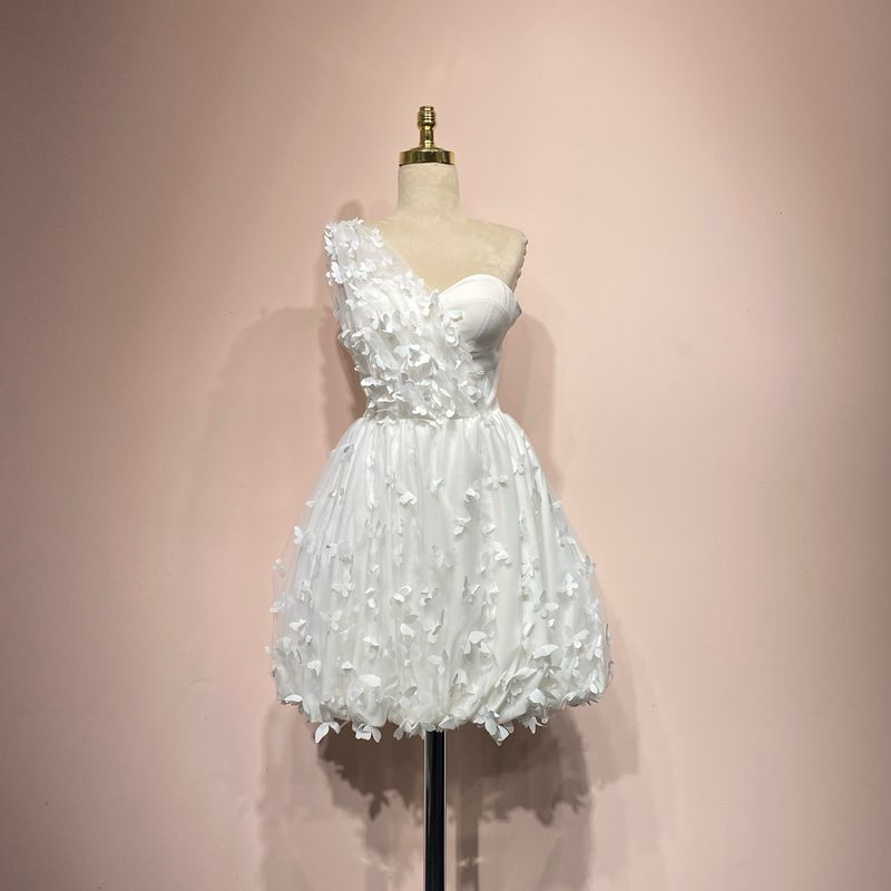 Vestido corto blanco talla 40/8