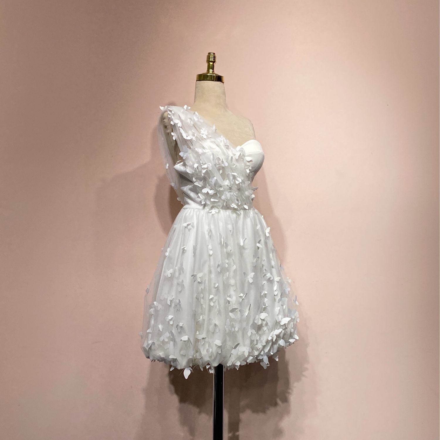 Vestido corto blanco talla 40/8