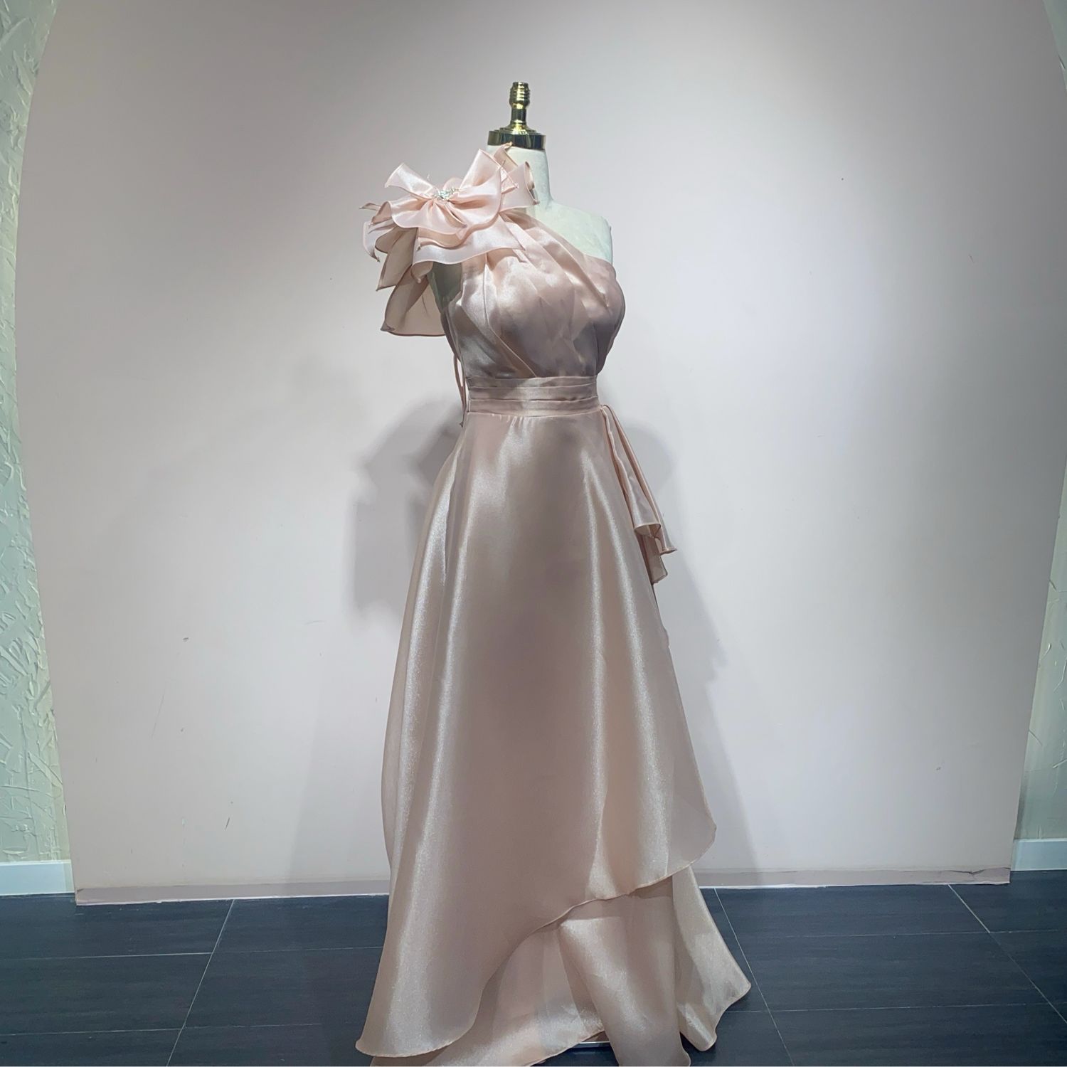 Vestido rosado corte talla 38/40/42