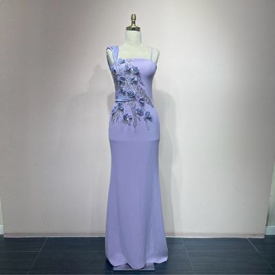 Vestido sirena lila talla 40/8