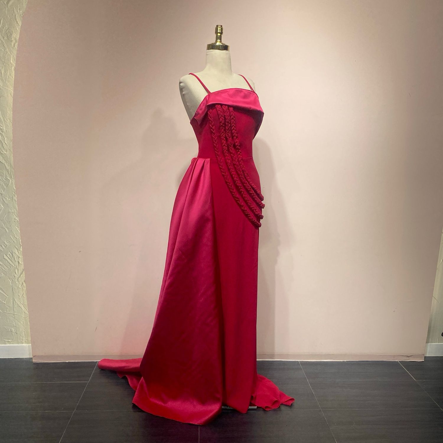 Vestido rosa talla 40
