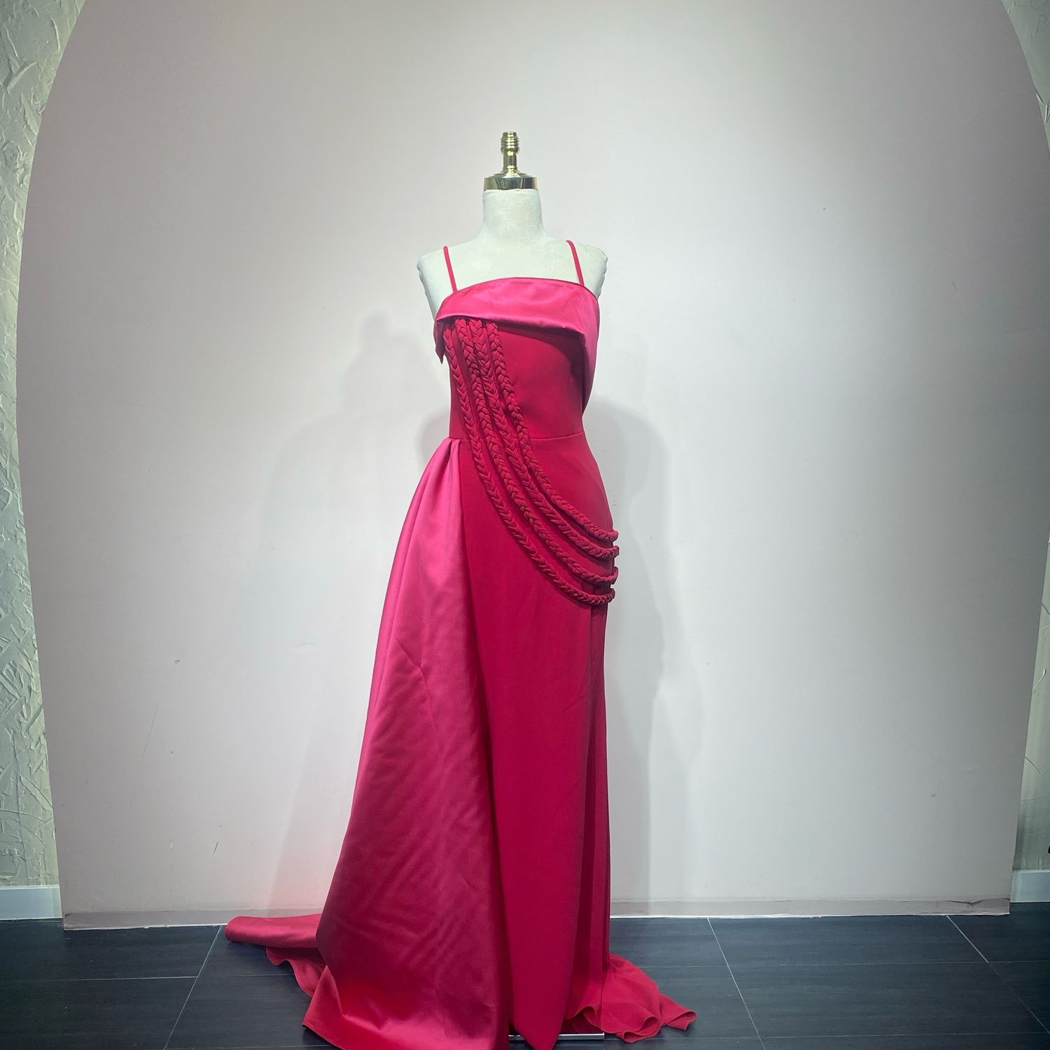 Vestido rosa talla 40