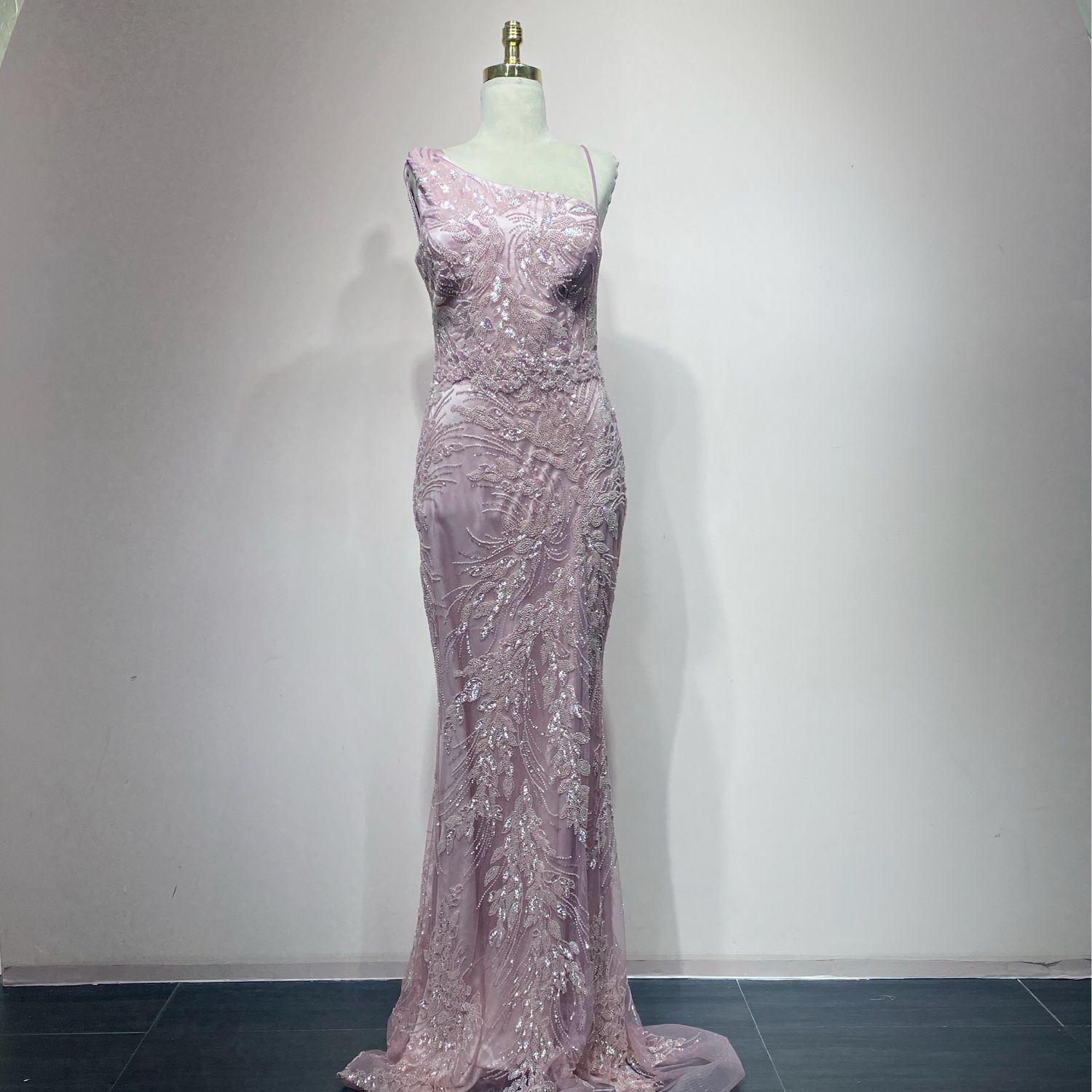 Vestido Largo Color Pink Talla 42/10