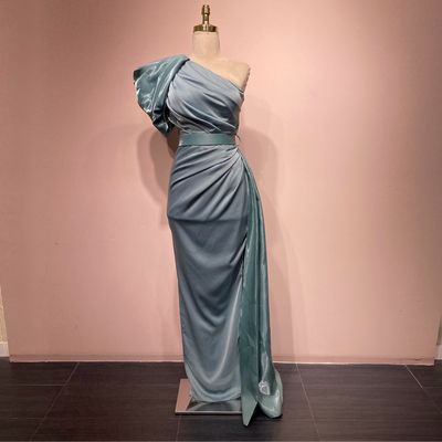Vestido Largo Color Light Green Talla 38/6