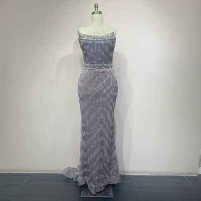 Vestido Largo Color lila Talla 44/12