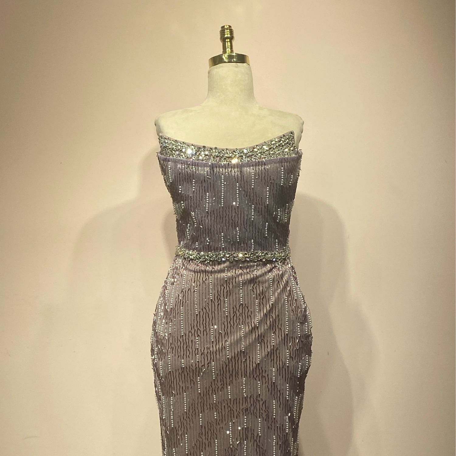 Vestido Largo Color lila Talla 44/12