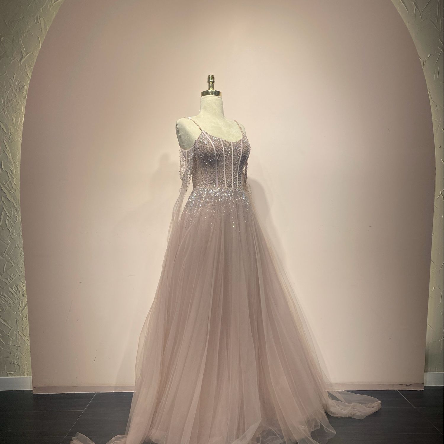 Vestido rosado talla 8