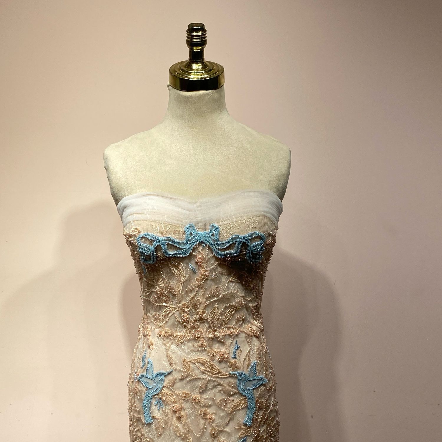 Vestido sirena con capa talla 44