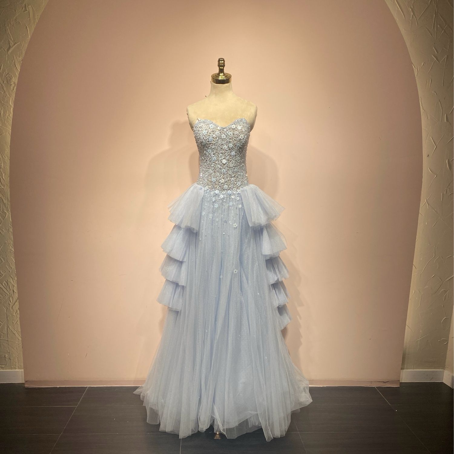 Vestido corte a talla 16