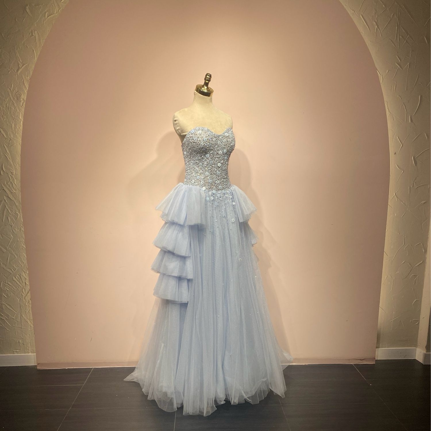 Vestido corte a talla 16