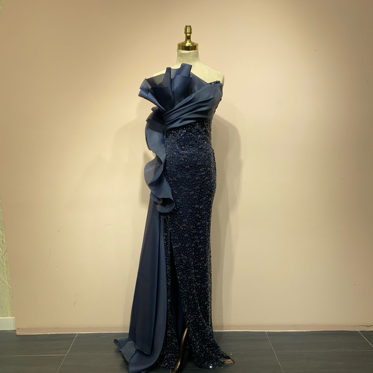 Vestido sirena dark navy talla 40/42/44/46