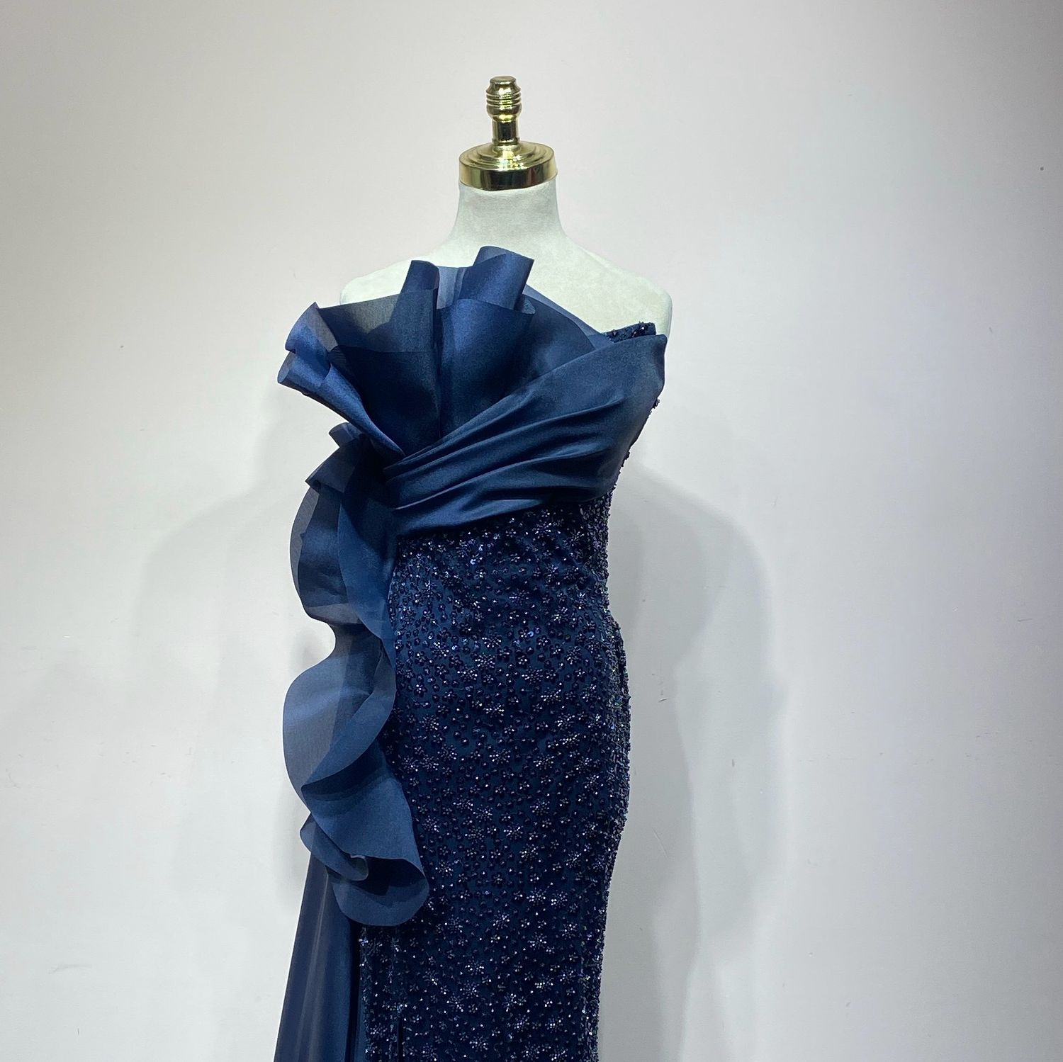 Vestido sirena dark navy talla 40/42/44/46