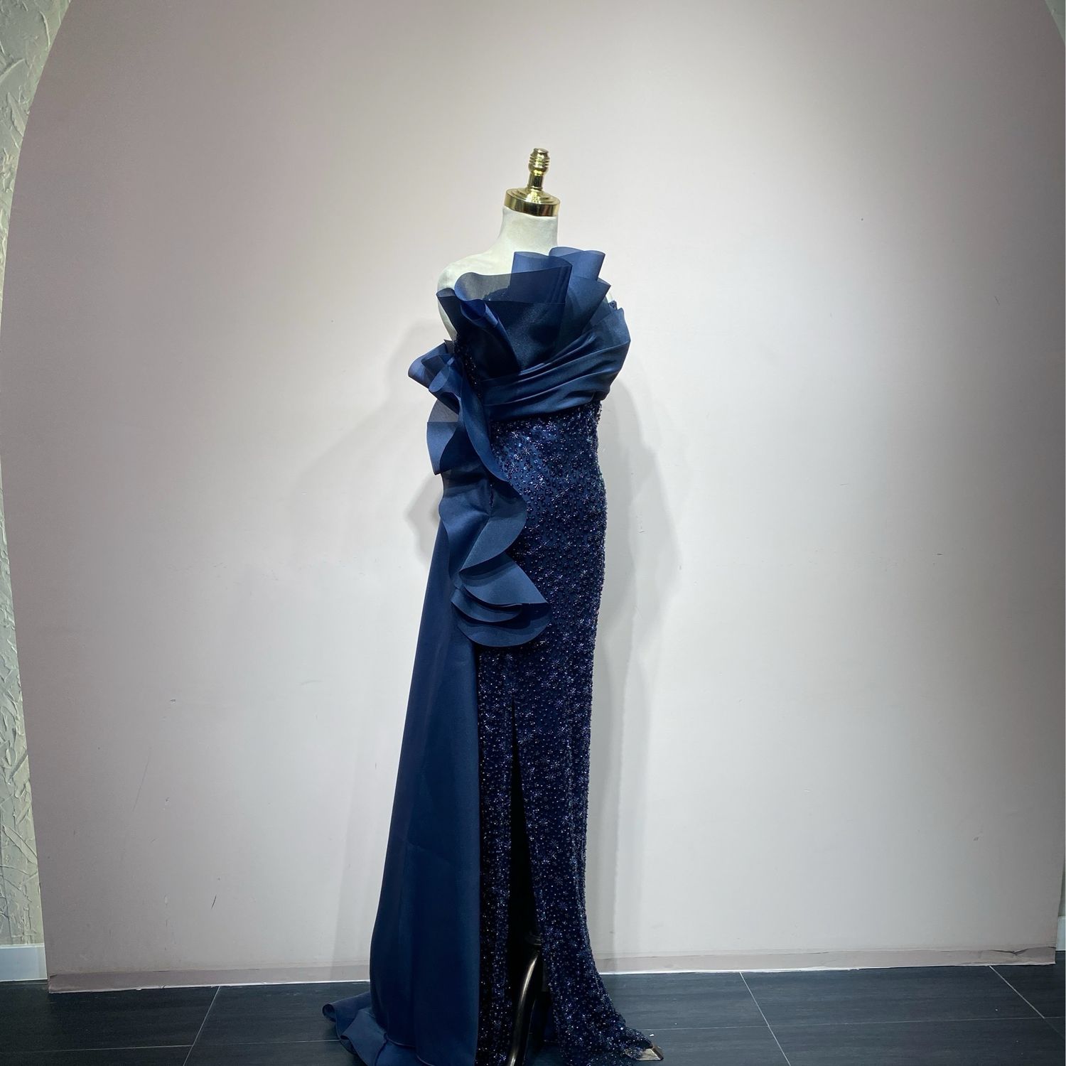 Vestido sirena dark navy talla 40/42/44/46