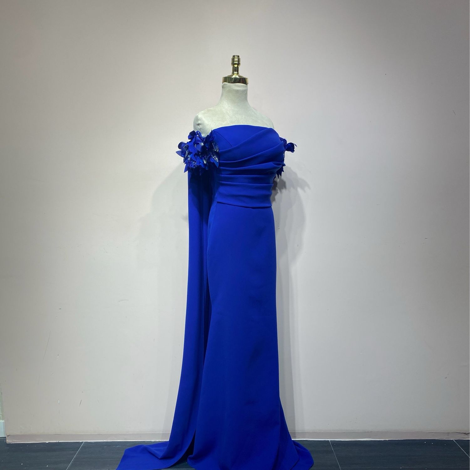 Vestido sirena azul Royal talla 40/42/44
