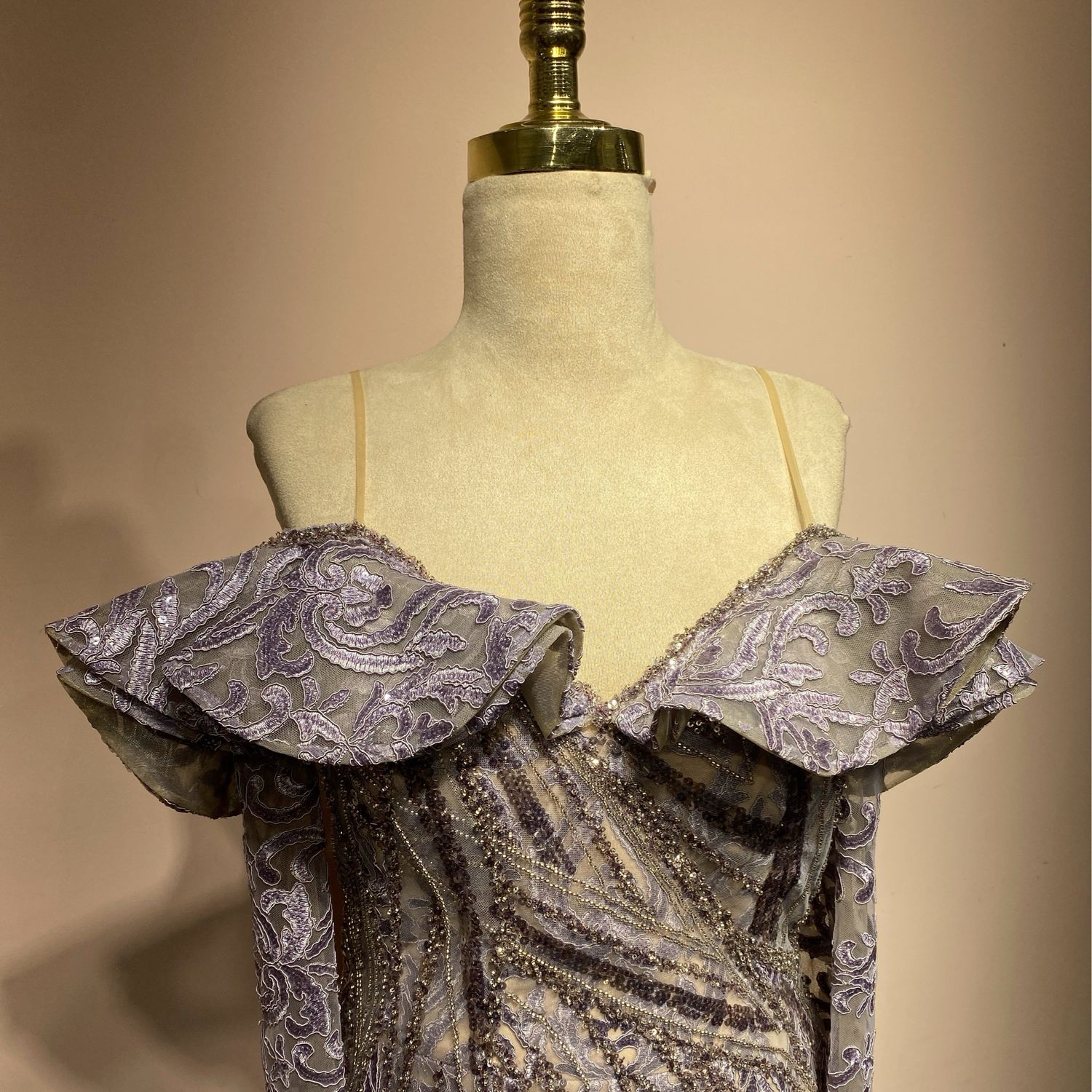 Vestido largo - Morado - talla 42