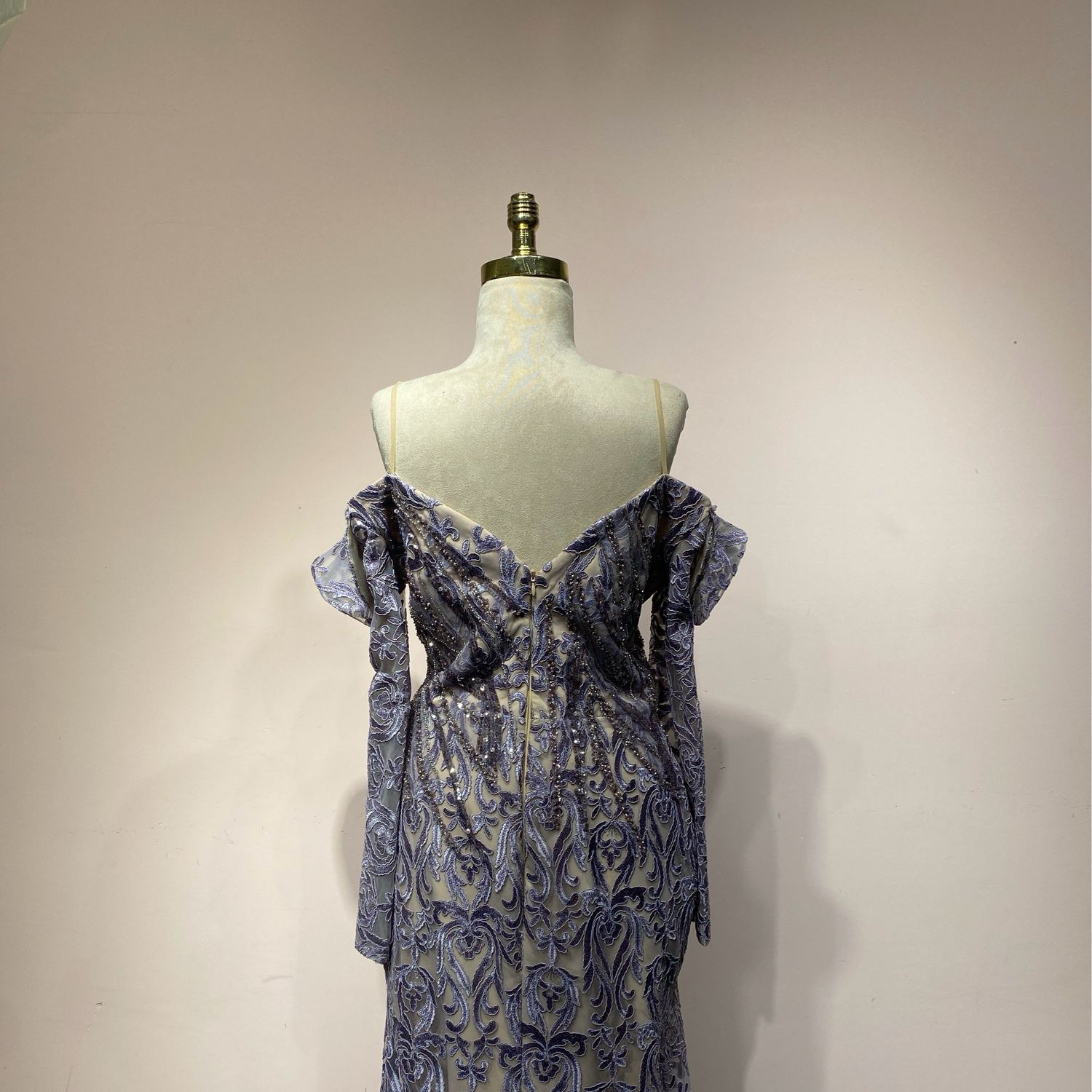 Vestido largo - Morado - talla 42