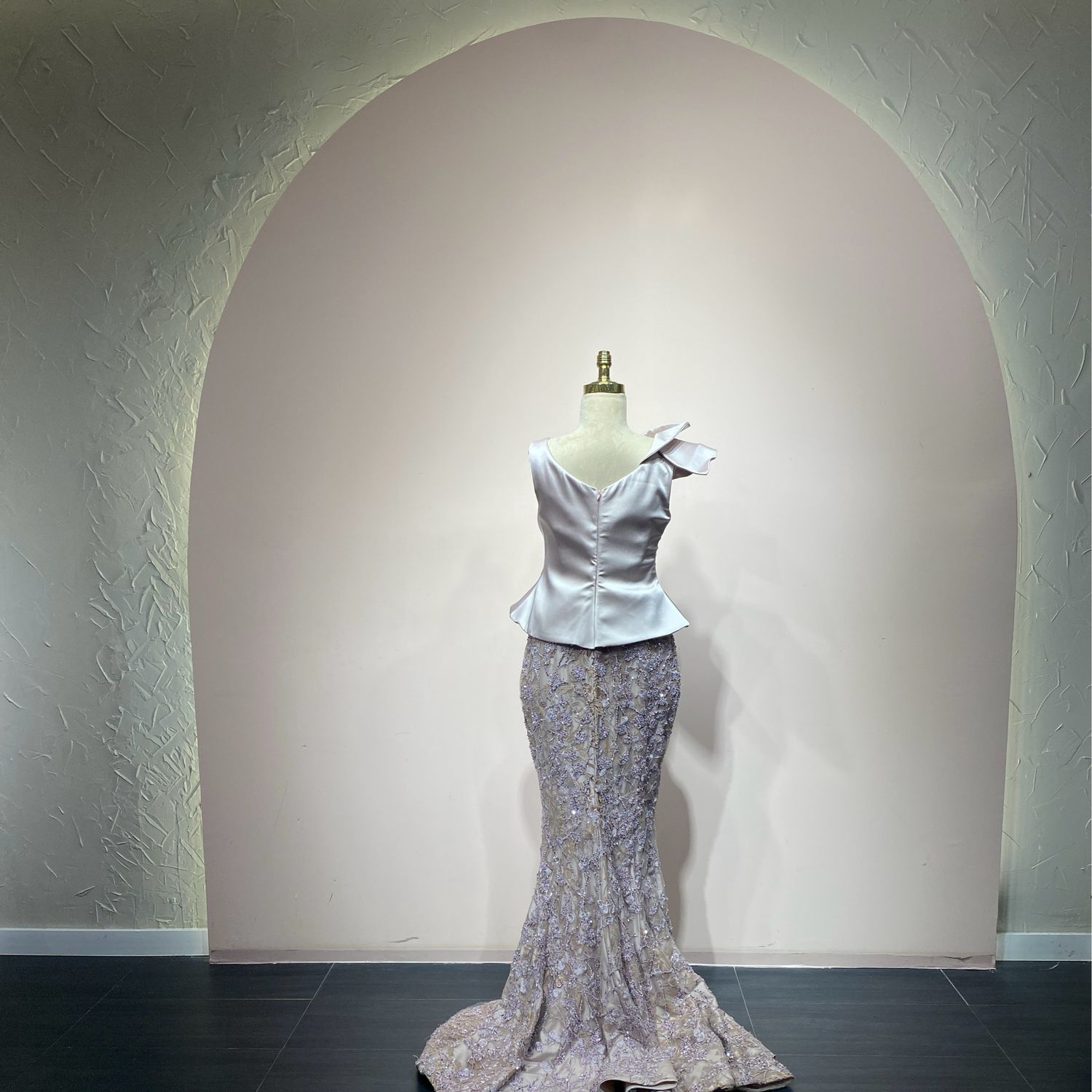 Vestido largo - Rosado - talla 44