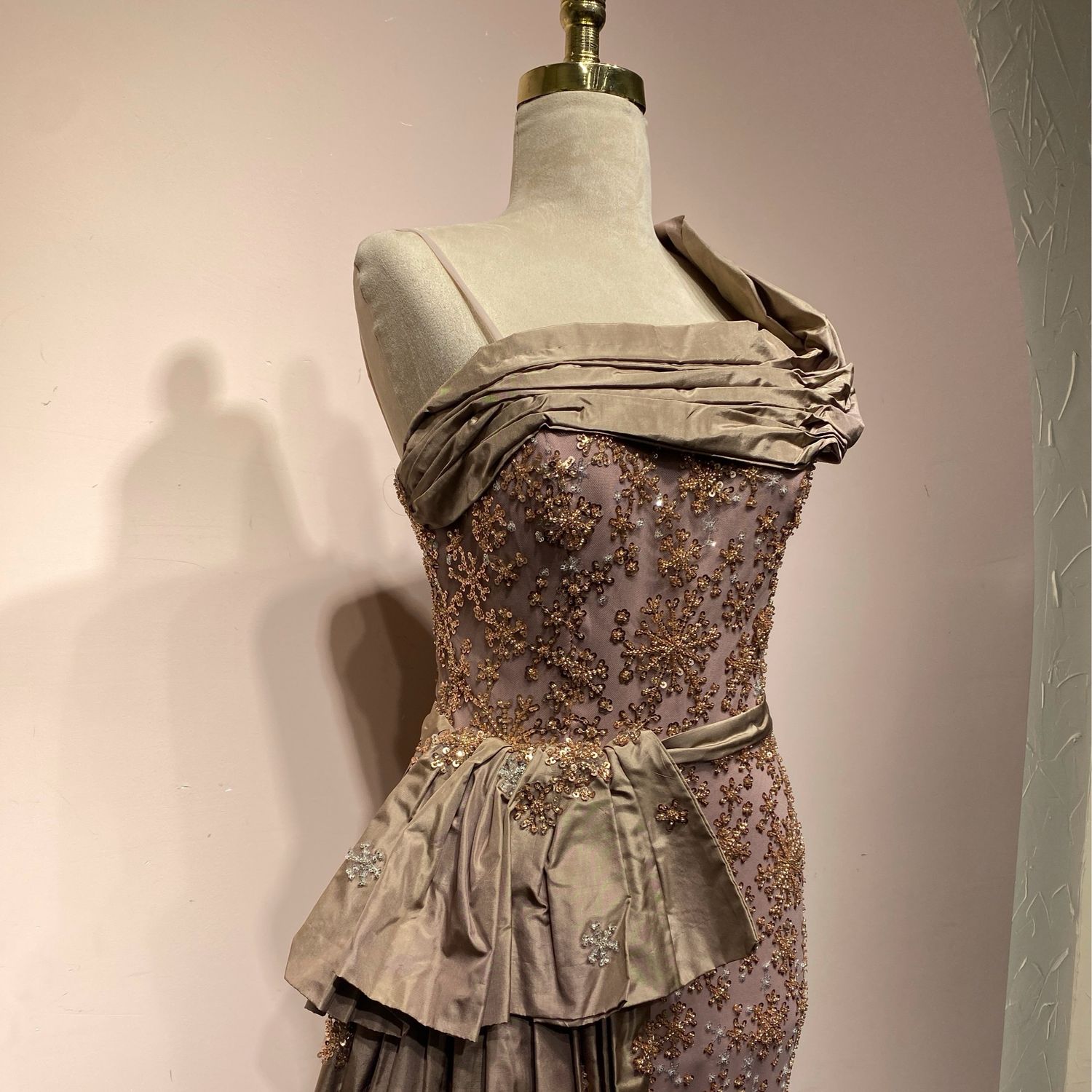 Vestido largo - Rosado - talla 40