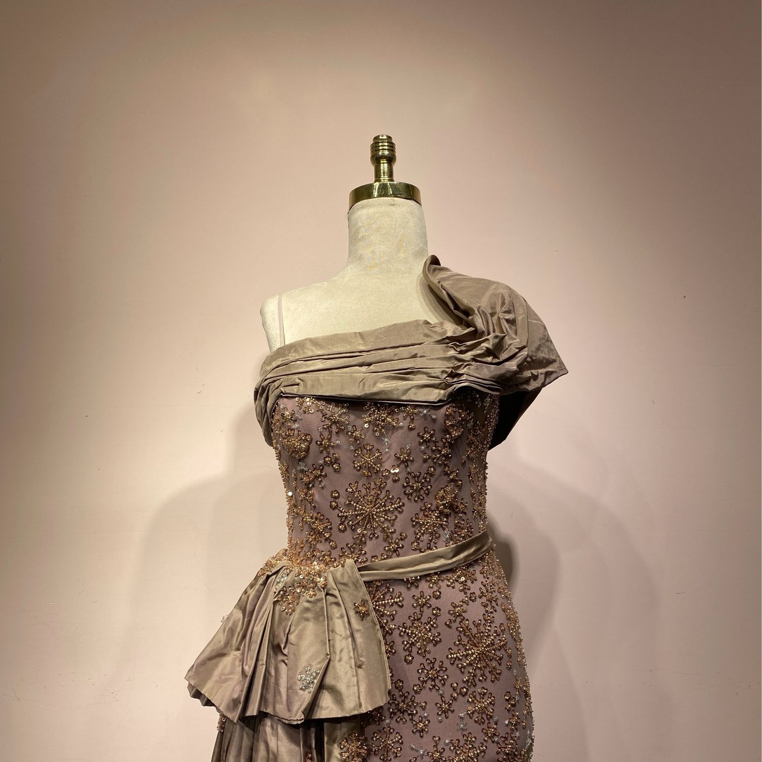 Vestido largo - Rosado - talla 40