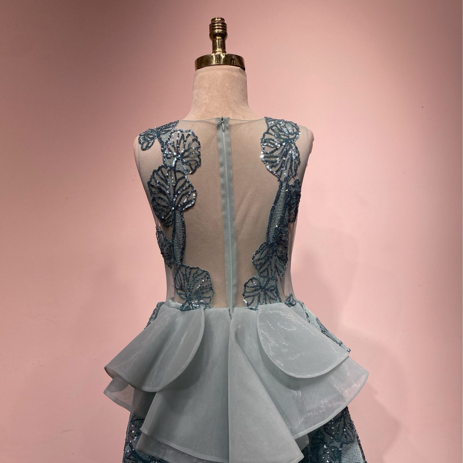 Vestido largo - Verde - talla 44