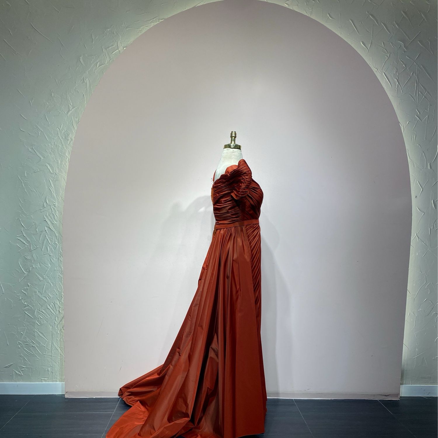Vestido largo - Terracota - talla 40