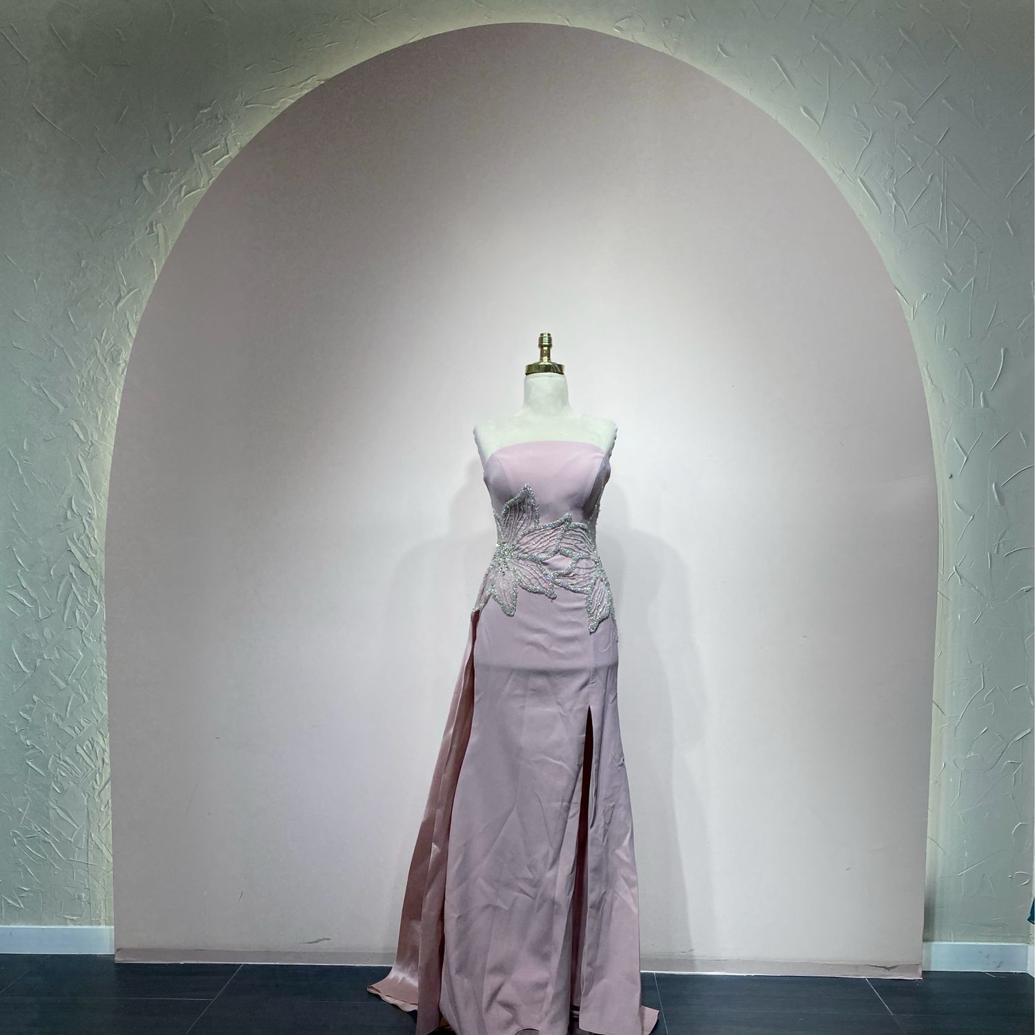 Vestido largo - Rosado - talla 38