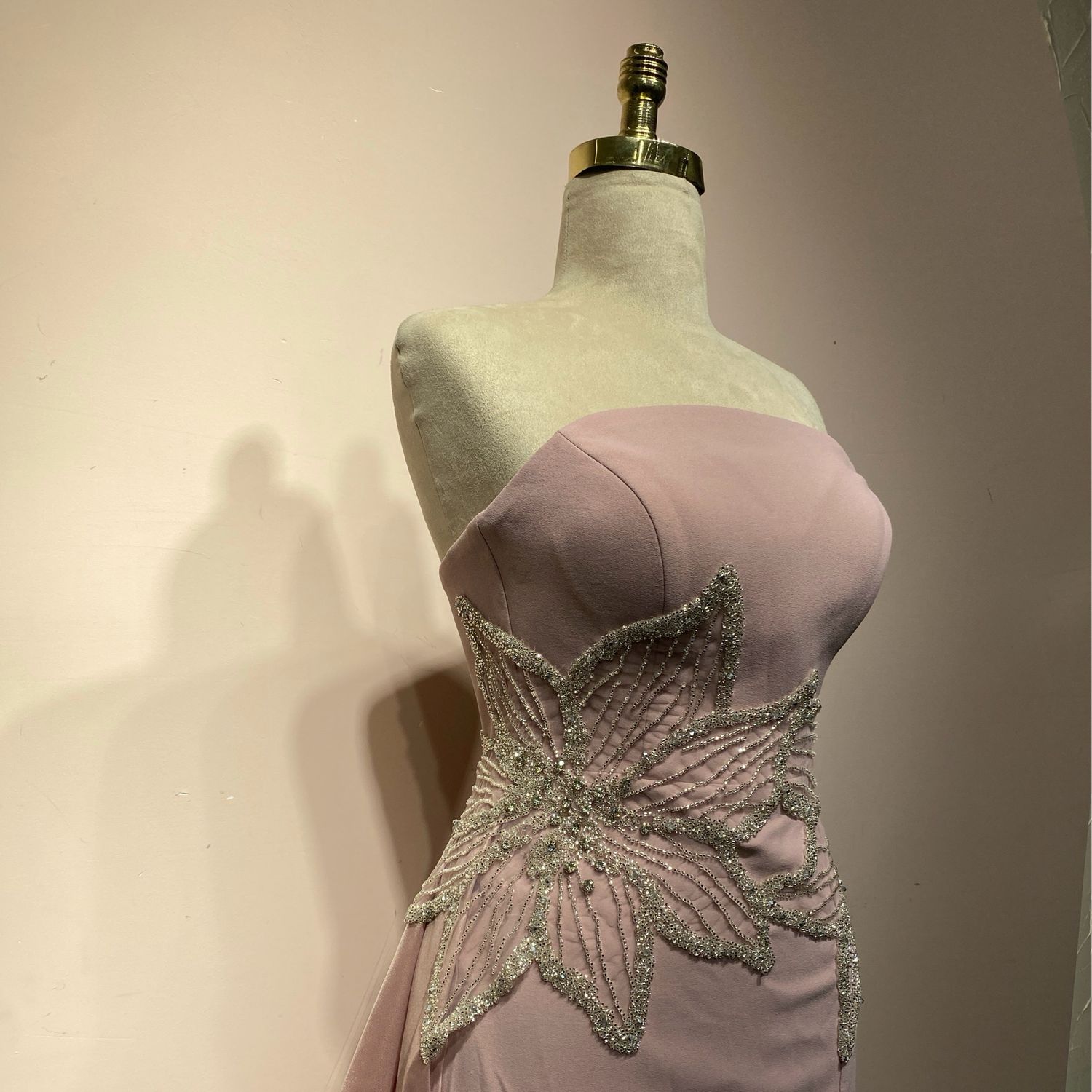 Vestido largo - Rosado - talla 38
