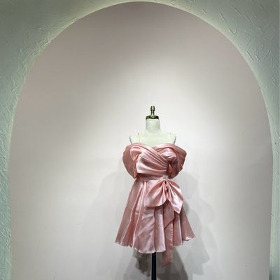 Vestido corto - Rosado - talla 38