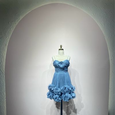 Vestido corto - Silver - talla 37