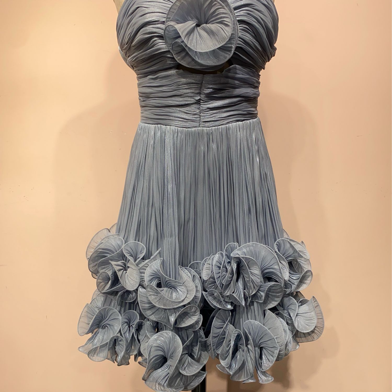Vestido corto - Silver - talla 37
