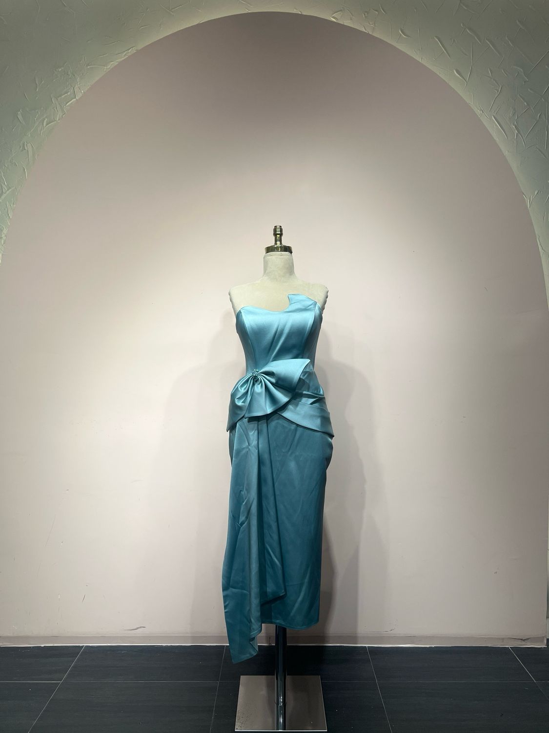 Vestido corto - Celeste - talla 40
