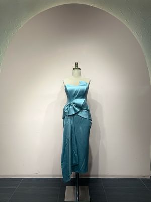 Vestido corto - Celeste - talla 40