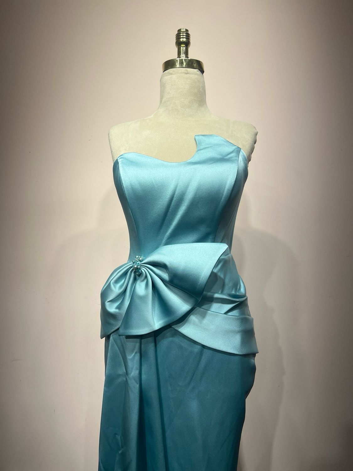 Vestido corto - Celeste - talla 40