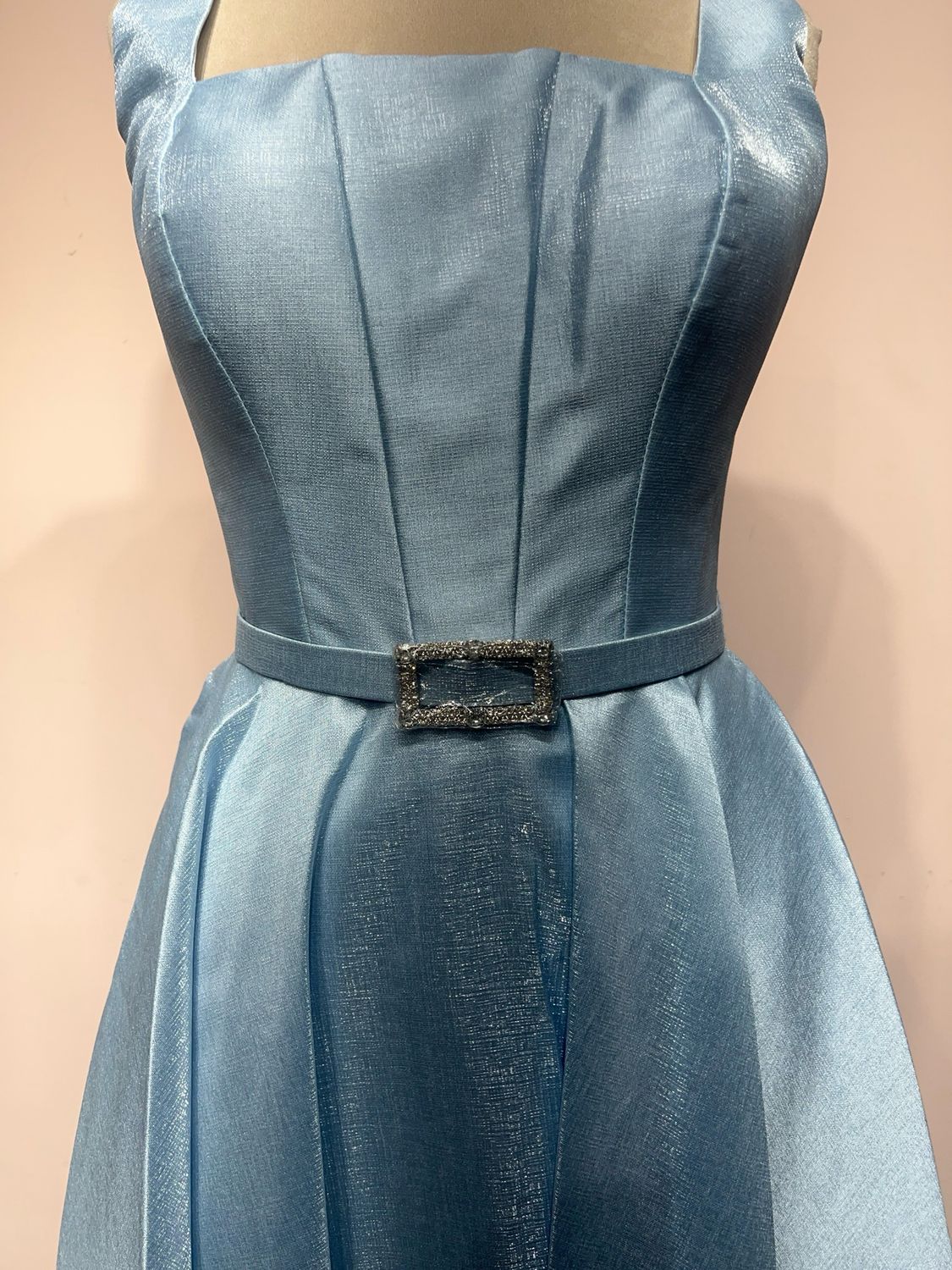 Vestido corto - Celeste - talla 38