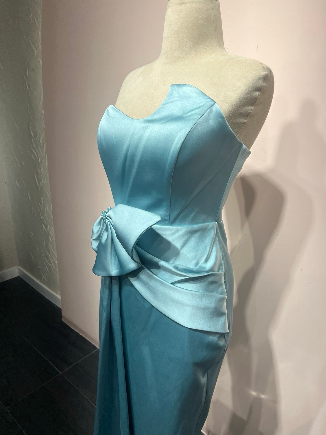 Vestido corto - Celeste - talla 40