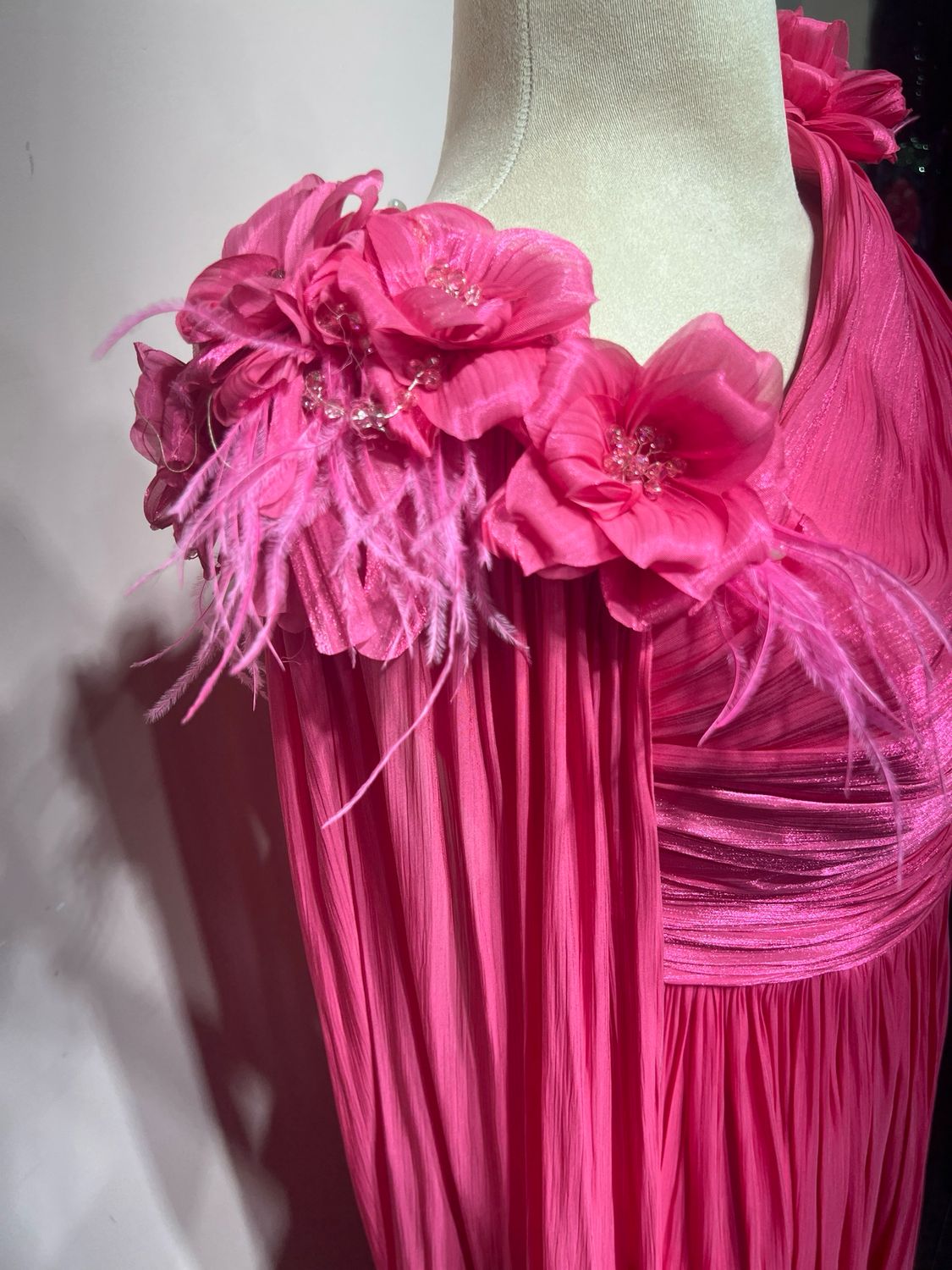 Vestido largo - Rosado - talla 42